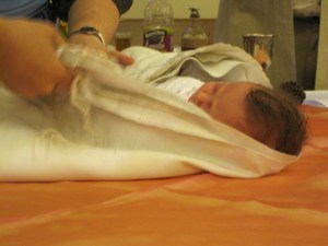 Briyah tallit wrapping